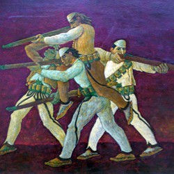 05 Azem Galica and his Fighters, 1976
(National Art Gallery, Tirana)