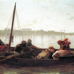 Jean-Léon Gérôme: The Prisoner (Le prisonnier), 1861. Musée des Beaux-Arts, Nantes.