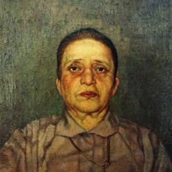 08 Portrait of an Old Woman, 1937
(National Art Gallery, Tirana)