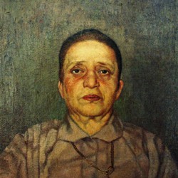 08 Portrait of an Old Woman, 1937
(National Art Gallery, Tirana)