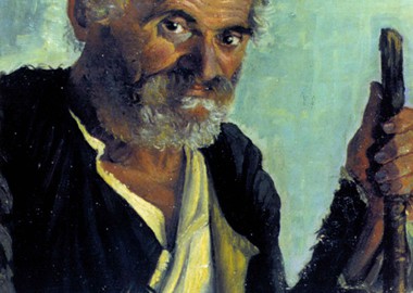 01 Shepherd with a Staff, 1935
(National Art Gallery, Tirana)