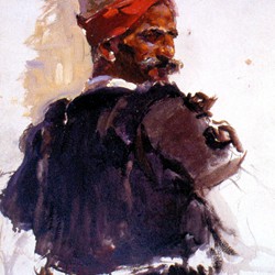 02 Man from the Highlands, 1955
(National Art Gallery, Tirana)