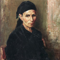 04 Portret of Mother Dhespina, 1952
(National Art Gallery, Tirana)