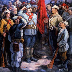 07 Partisan Swearing an Oath, 1968
(National Art Gallery, Tirana)