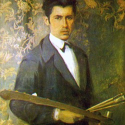 01 Self-portrait, 1939
(Vangjush Mio Museum, Korça)