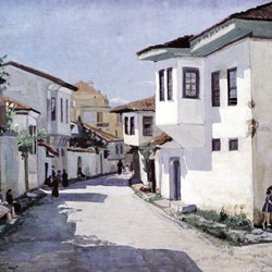 02 Alley in Korça, 1949