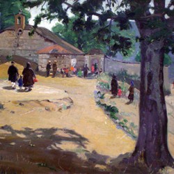 13 Village Landscape, 1939
(National Art Gallery, Tirana)