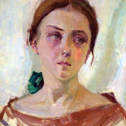 18 Portrait of a Girl, 1919
(National Art Gallery, Tirana)