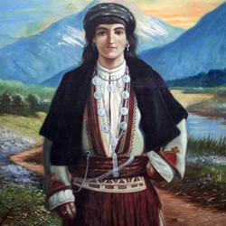 07 Portrait of a Highland Woman, 1923
(National Art Gallery, Tirana)