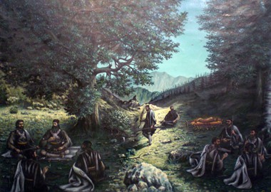 01 Warrior Band of Shahin Matraku, 1930
(National Art Gallery, Tirana)