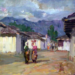 09 Street in Tirana
(National Art Gallery, Tirana)